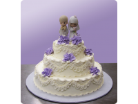 Bert's Bakery Custom Wedding Cake