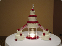 Bert's Bakery Custom Wedding Cake