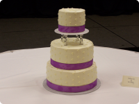 Bert's Bakery Custom Wedding Cake