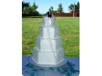 Bert's Bakery Custom Wedding Cake