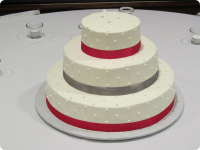 Bert's Bakery Custom Wedding Cake