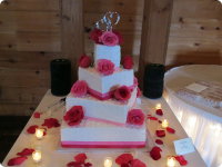 Bert's Bakery Custom Wedding Cake