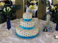 Bert's Bakery Custom Wedding Cake