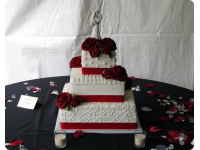 Bert's Bakery Custom Wedding Cake