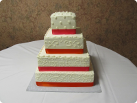 Bert's Bakery Custom Wedding Cake