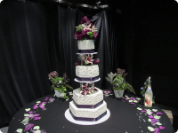 Bert's Bakery Custom Wedding Cake