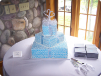 Bert's Bakery Custom Wedding Cake