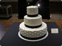 Bert's Bakery Custom Wedding Cake