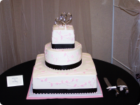 Bert's Bakery Custom Wedding Cake