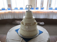 Bert's Bakery Custom Wedding Cake