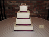 Bert's Bakery Custom Wedding Cake