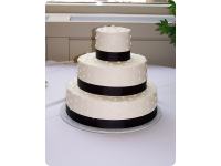 Bert's Bakery Custom Wedding Cake