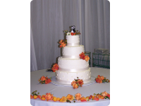 Bert's Bakery Custom Wedding Cake