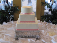 Bert's Bakery Custom Wedding Cake