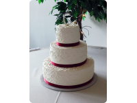 Bert's Bakery Custom Wedding Cake